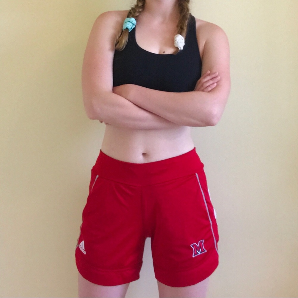 Adidas Red Soccer Shorts